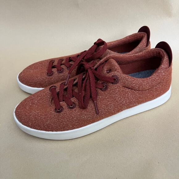 Allbirds, Wool Piper Sneaker, Rust Heather, Merino Wool, Women’s W10, Casual - Picture 3 of 11